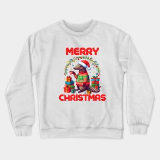 Christmas Armadillo Crewneck Sweatshirt